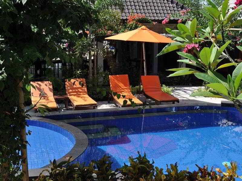 Wah Danima Resort & Restaurant Gili Trawangan Exterior photo